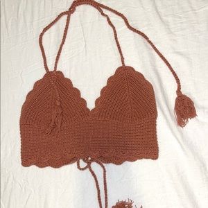 Maroon Bralette Size SMALL